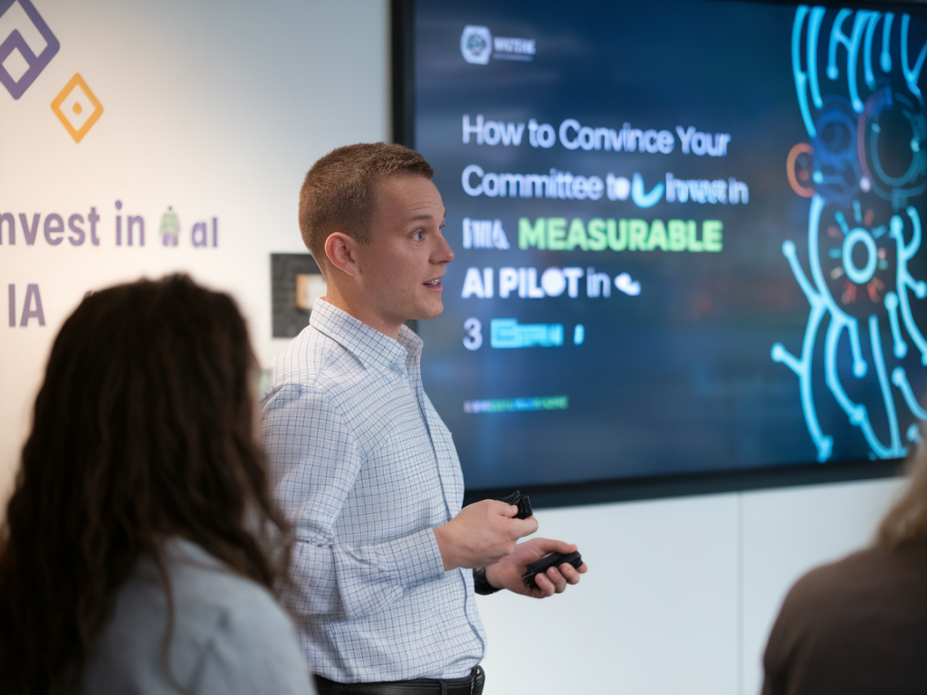 Comment convaincre votre comité d'investir dans un pilote d'ia générant un retour mesurable en 3 mois