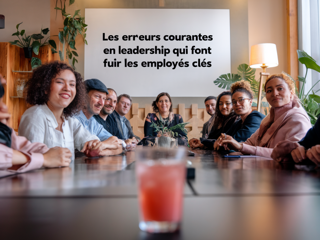 Les erreurs courantes en leadership qui font fuir les employés clés